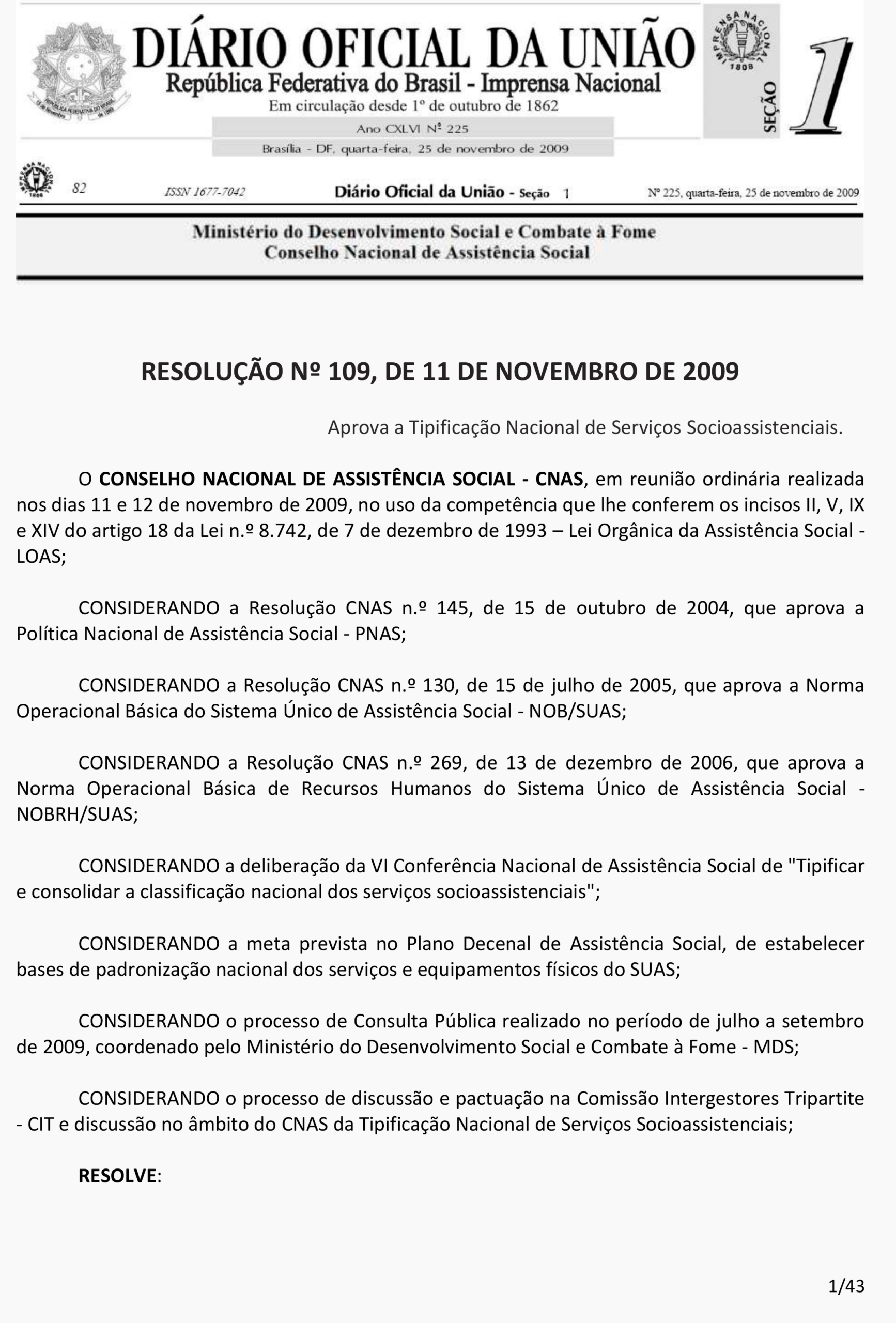 resolucao cnas n109 2009 1